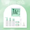 LMLTOP Cor Doce Viagem Portátil Garrafa Vazia Conjunto de 7 Peças Garrafas Dosadoras Cosméticas Conjunto de Frascos Spray 50ml Cuidadosamente Selecionado