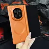 Adecuado para funda de teléfono sin marco con pintura metálica para Huawei MateX7, funda protectora magnética anti-caídas X6 para MateX6, MagicV5