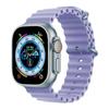 [Pronta Entrega e Enviado no Mesmo Dia] Adequado para Apple Watch8 Apple Ocean Pulseira de Silicone Ultras8