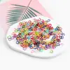Llavero de Metal Pintado Colorido de Caramelo Cadena para Teléfono Móvil Colgante Cierre de Langosta Material Accesorios para Joyería DIY Llavero