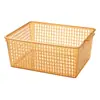 BNBSSimples cesta de armazenamento multiuso, organizador de guarda-roupa, cesta organizadora de mesa para itens diversos domésticos e lanches