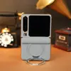 Adequado para Capa de Celular Dobrável Huawei Purax com Suporte de Anel com Dobradiça Magnética no Eixo Central, Estilosa, Leve, Capa de Couro Liso