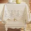 Nova Toalha de Mesa Impermeável à Prova de Óleo Anti-queimadura para Mesa de Centro Lavagem Grátis Retangular para Mesa de Jantar Casa Sala de Estar Luxo Leve Nova Toalha de Mesa