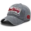 Chapéu Novo Transfronteiriço Feminino Europeu e Americano Padrão de Lavagem Boné de Baseball Masculino Outono e Inverno Chapéu para Sol ao Ar Livre Chapéu Protetor Solar