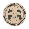 Mouse Pad Redondo para Uso no Escritório, Mouse Pad para Meninas, Pad de Mesa, Mouse Pad, Feito Sob Medida com Seu Próprio Design, para Uso em Casa