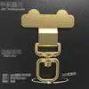 Soporte para Teléfono Móvil con Clip Metálico Giratorio de 360 Grados, Conexión Fija Giratoria de Acero Inoxidable, Duradero y Resistente, Correa para Teléfono Móvil