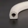Tira de Sellado Autoadhesiva de Goma Tipo D Espuma de EPDM Tira Tipo D Aislamiento Acústico para Automóvil Tira a Prueba de Polvo Tira Semicircular