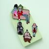 Desenho Animado Filme e Televisão Animação Transfronteiriça Criativa Formato de Personagem de Desenho Animado Insígnia Personalizada Divertida Acessórios de Halloween Broche