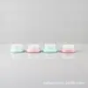 Fábrica de botellas de porcelana blanca, botella de vidrio blanco lechoso de alta calidad para empaque de cosméticos, muestras de crema