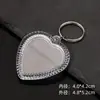 Llavero de Acrílico Transparente Portafoto Llavero en Blanco para Foto para Impresión de Fotos Regalo Creativo