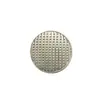 Botones redondos metálicos de forma simple de rejilla, botones pequeños de 10 mm para camisas, cárdigans, puños de abrigos, botones decorativos para suéteres