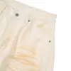 Otoño Nuevo Retro Americano Pintado a Mano Graffiti Cimitarras Jeans para Hombre Holgados de Pierna Recta Tendencia Marca Diseño Pantalones