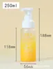 Botella Espumadora de Plástico para Mascotas Mousse 250/300ml Botella Vacía de Espuma para Gel de Ducha Botella Dosificadora de Presión para Gel Antibacterial de Aloe Vera