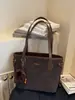 Transfronterizo 2025 Nuevo Invierno Retro Versátil Bolso de Viaje para el Trabajo Bolso de Mano Estilo Coreano para Mujer Bolso Tote de Hombro de Gran Capacidad