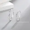Anillos de Pareja con Lazo, un Par de Anillos Abiertos Ajustables Sencillos para Hombres y Mujeres, Diseño de Nicho de Moda