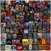 105 Folhas Banda de Metal Estilo Metallica 3 Adesivos de Graffiti Rock DIY Guitarra Capacete Adesivos à Prova d'Água Transfronteiriço