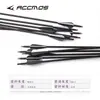 Fabricante Mayorista de Flechas de Carbono Mixto Arco Recurvo de 30 pulgadas Flechas con Pluma de Goma Flechas de Entrenamiento de Tiro con Arco al Aire Libre 12 Flechas por Caja