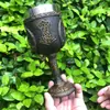Mitología nórdica Vikingo aoding Copa de Thor resina acero inoxidable taza de té creativa taza para beber