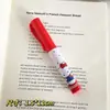 Criativo Pequeno Material de Escritório e Estudo Mini de Segurança para Crianças Tesoura Fofa Portátil em Forma de Caneta