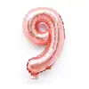 Globo de Película de Aluminio Digital de EE. UU. Nuevo de 40 Pulgadas Transfronterizo Suministros Independientes para Decoración de Fiesta de Cumpleaños Infantil