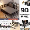 Cama de acompañamiento para una persona para uso doméstico, cama simple para siestas en la oficina, descanso a la hora del almuerzo en el dormitorio, cama pequeña para viviendas de alquiler, cama plegable