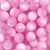 Cuentas de Resina con Degradado Ojo de Gato Imitación Agujero Recto Cuentas Ojo de Gato Pulsera DIY Cadena de Teléfono Móvil Cuentas Accesorios de Joyería Cuentas Sueltas