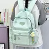 Mochila estilo Ins para estudiantes de secundaria y preparatoria, gran capacidad, duradera, elegante, bolsa escolar casual estilo coreano