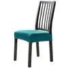 Funda elástica para silla de comedor Funda para silla de hotel Funda para cojín de asiento de silla de comedor para el hogar Funda a prueba de polvo resistente al desgaste para silla de mesa de comedor de hotel