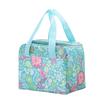 Bolsa de Picnic Pequeña Oxford Catiónica Cuadrada para Estudiantes Trabajadores, Bolsa de Hielo, Bolsa de Almuerzo Portátil, Bolsa Térmica para Llevar Comidas