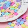 Cuentas acrílicas chapadas en color, pulsera de cuentas para bricolaje, cadena para teléfono móvil, bolígrafo con cuentas, accesorios de bricolaje, material de cuentas sueltas de caramelo al por mayor