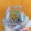 Shuibei Princesa Dorada Atrae Riqueza Oro Puro 999 Tesoro de Riqueza Papel Dinero Atracción Lámina de Oro Regalo