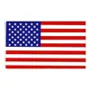 Decoración Exterior Bandera Americana Transfronteriza Día de la Independencia Bandera Colorida Venta al por Mayor Bandera de Estrella y Raya Americana Bordada de Tela Oxford 210D