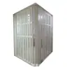 Puerta plegable de UPVC transfronteriza para cocinas abiertas, conexión de gas, instalación sin taladro, personalizable para centros comerciales y divisiones de tiendas