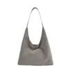2026 Nova Bolsa Tote Grande Capacidade Estilo Coreano Retrô Bolsa de Ombro Estilo Preguiçoso Nicho Outono Moda Bolsa Grande de Axila