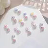 Popular celebridad en línea oreja de conejo de dibujos animados accesorios para uñas funda para teléfono móvil zapatos y sombreros bolsos parche decorativo DIY para el hogar Diamante