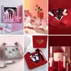 Caja de Regalo de Cosméticos de Alta Gama Caja de Color para Pintalabios Hecho a Medida Productos Exquisitos para el Cuidado de la Piel Caja de Embalaje de Impresión de Caja de Color Set de Cajas