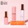 Tubo de Lipstick Cuadrado Coreano 3g Tapa a Presión Interior Brillante Bálsamo Labial Cáscara Vacía Empaque Cosmético Plástico Al Por Mayor