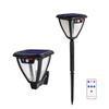 Lámpara de paisaje solar exterior impermeable de nueva llegada transfronteriza, lámpara de pared, foco de pared, luz de césped, lámpara de pared para árbol, venta al por mayor