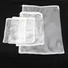 Saco de embalagem para material filtrante de aquário, saco de malha para filtro, saco para material de filtro, saco de malha para aquário com zíper, atacado