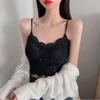 Ropa interior de algodón con espalda hermosa y encaje estilo francés para mujer, push-up envolvente, chaleco de tubo para el pecho, top exterior con almohadilla para el pecho