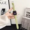 Correa de Cuero con Cintura Delgada, Patrón de Lichi y Hebilla de Pin, Adecuada para Apple Watch S11 S12 Huawei Gt6, Correa de 18mm