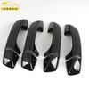 Aplicable a Skoda 13 velocidades manija tira brillante manija de puerta de coche de velocidad reposabrazos manija de apretón de manos parche decorativo