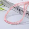 Cuentas de Ábaco de Cristal Natural Cuentas Sueltas Venta al por Mayor Piedras de Imagen Grande Accesorios para Joyería Hecha a Mano DIY Pulseras