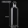 Escala de tempo de alto borosilicato Vidro doméstico resistente a altas temperaturas Garrafa de água Vidro de alto valor de cor Transparente Copo de artesanato em estilo japonês