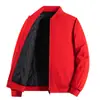 Jaqueta de algodão com gola padre para homens, casaco de algodão casual moderno e folgado para o inverno, roupas de algodão masculinas plus size
