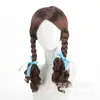 Nueva Peluca Cosplay de Dorothy/El Mago de Oz Estilo Personaje de Anime Lolita con Doble Trenza Transfronteriza