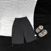 Calça Casual Versátil Estilo Coreano para Bebê Menino Outono Roupa de Trabalho Nova para Bebê e Criança Pequena Bolsos Grandes Cordão Elástico Punhos Elásticos Calça Comprida