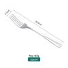 [Série V] Faca, garfo e colher de aço inoxidável de estilo ocidental 410 Household Hotel Restaurant Spoon Steak Knife Conjunto de três peças