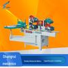 Shangrui manual redondo monotrilho Tenon máquina monotrilho pneumática cinco discos Tenon máquina de encaixe de cauda de andorinha fresadora de ranhuras