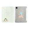 Estilo simples com padrão de estrelas adequado para iPad 10ª/11ª geração modelo Y-fold com slot para caneta capa protetora para tablet Air 11/13 antiderrapante